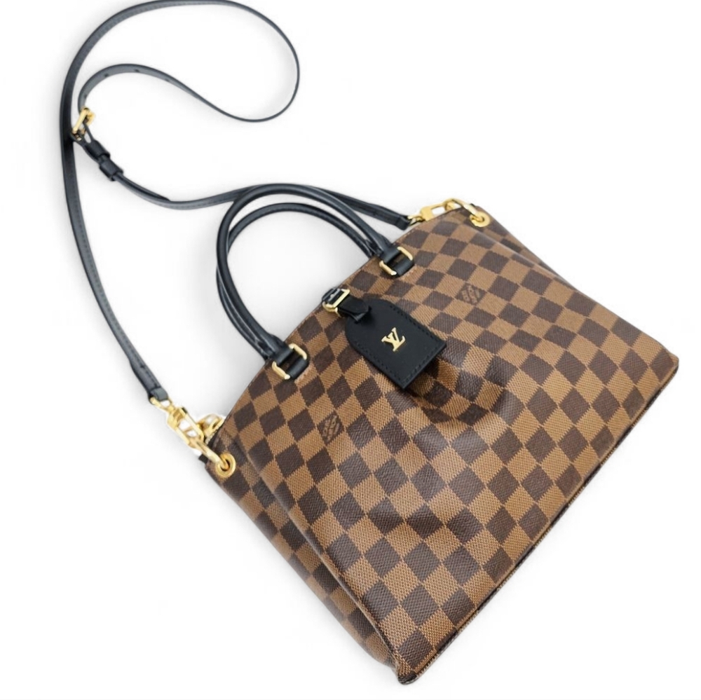 ✨️Excellent Condition Authentic Louis Vuitton Odeon Tote Pm Damier Ebene - Picture 6 of 16